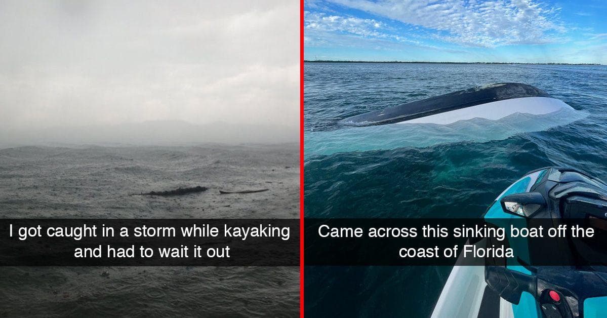 21 Unnerving Photos That Made Us Want To Avoid Deep Water Forever