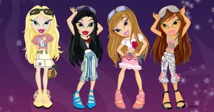 bratz names list and pictures