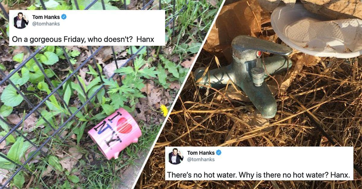Tom Hanks' Twitter Account Is Our Favorite Lost And Found