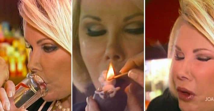 Stars Who Smoked on Live TV