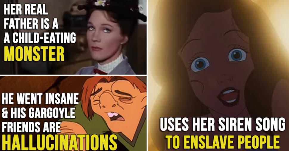 Dark Fan Theories That  Prove Disney Heroes Aren't So Heroic