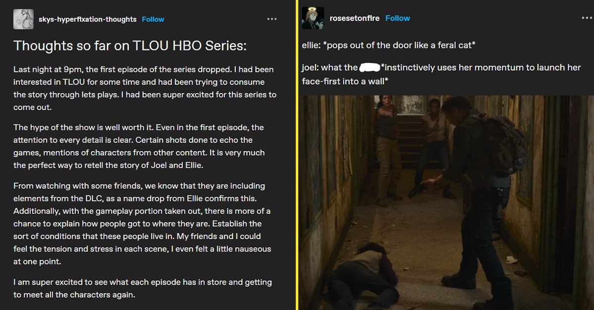 17 Interesting Tumblr Fan Reactions To Episode 1 Of ‘the Last Of Us 6727