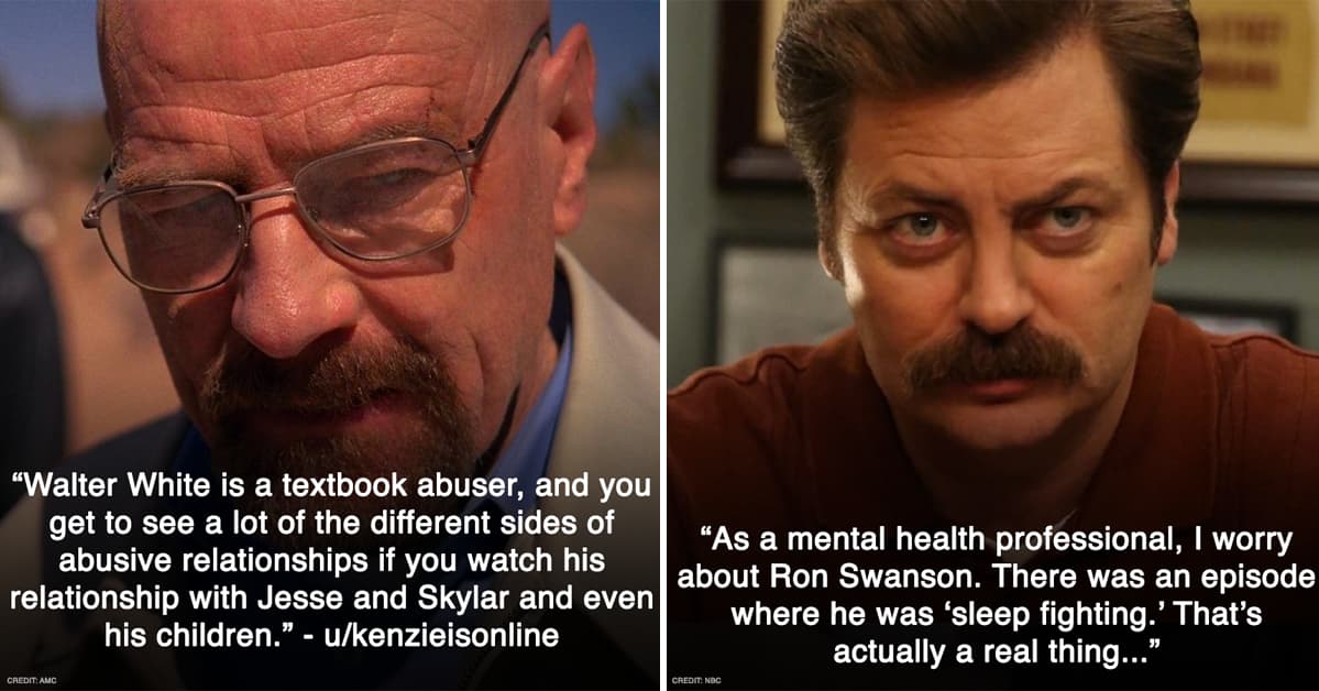 People Who Studied Mental Health Are Applying Armchair Psychology To Fictional Characters