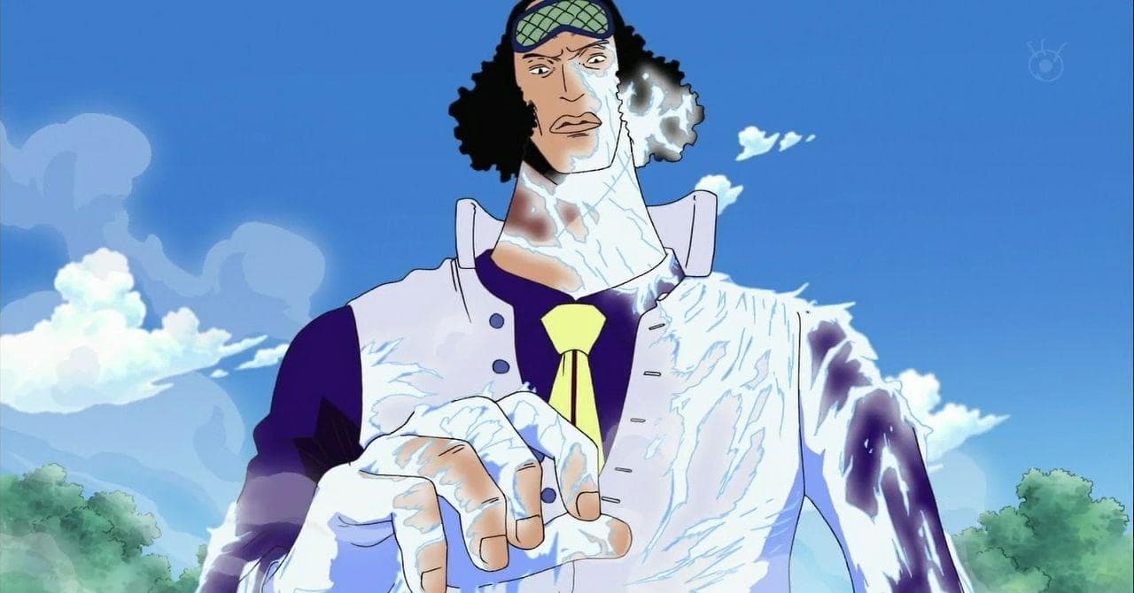 Кузан аокидзи. Доку доку но ми ван пис. Фрукт льда ван пис. Адмирал кузан ван пис. Дьявольский фрукт аокидзи.