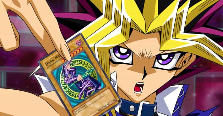 yugioh cards in the anime Dark Magician Girl Set #1 (Anime Art) - 8 set Opening Anime Style Yugioh Orica