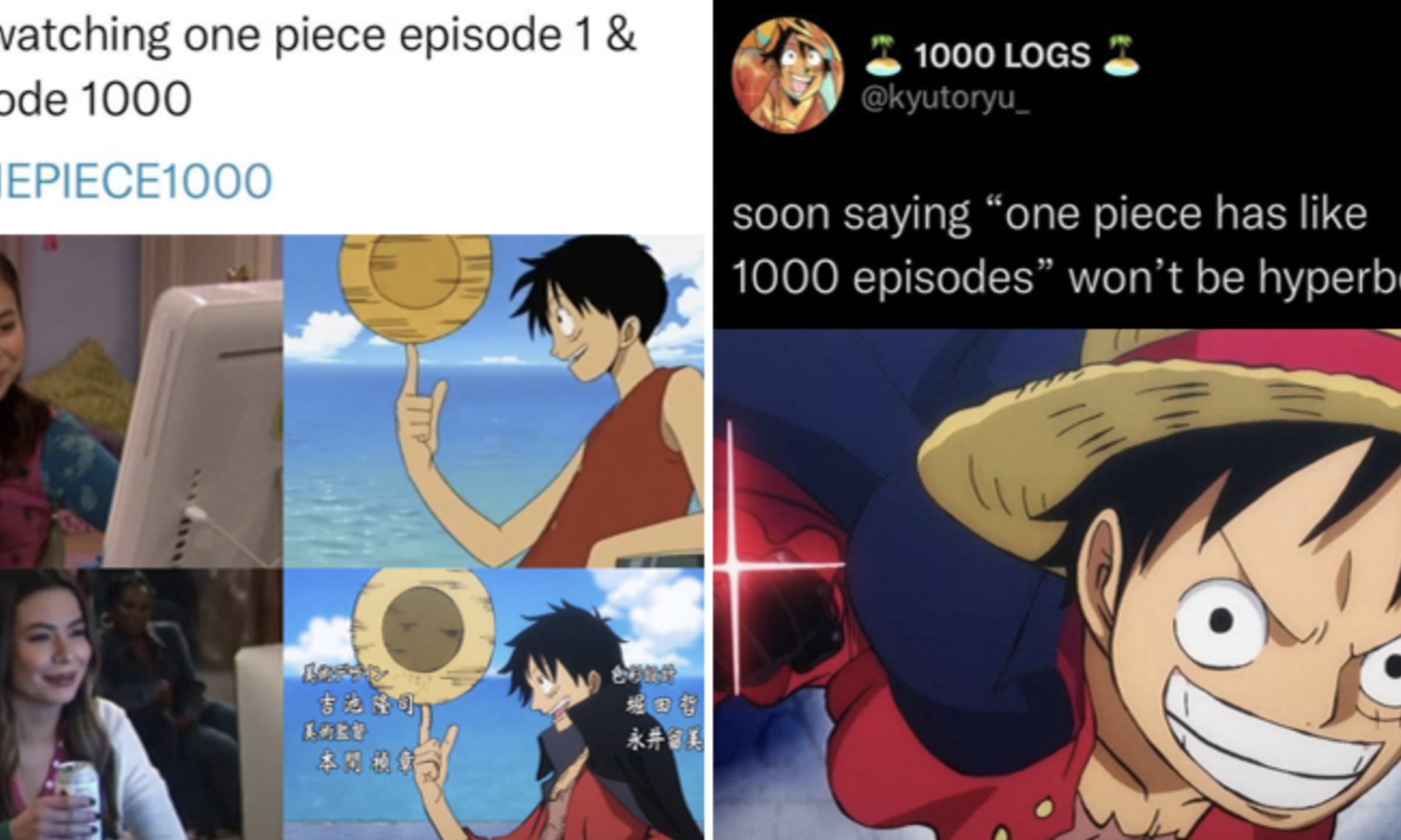 One Piece episode 1000 has fans losing their minds over nostalgic tribute