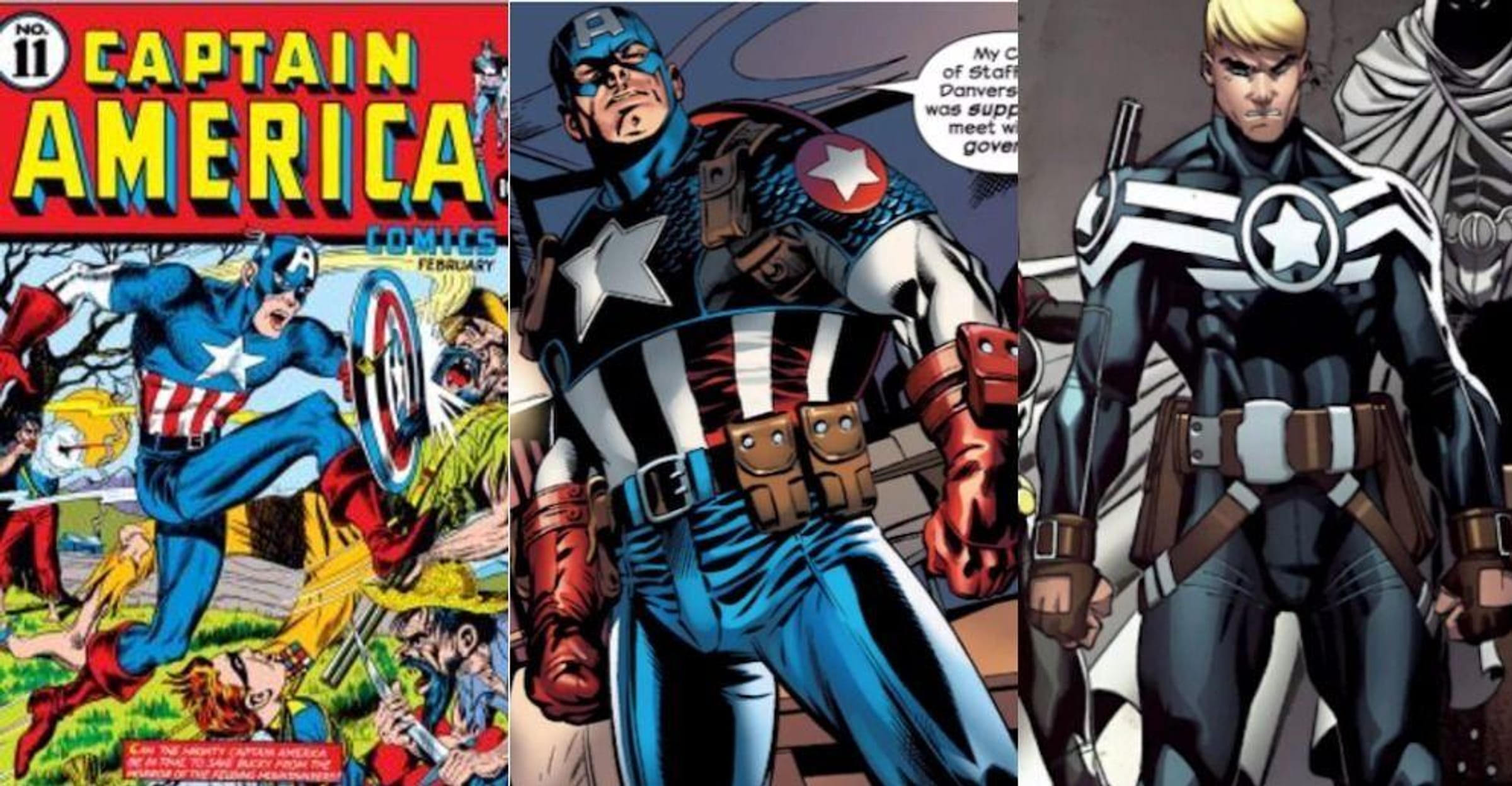 The Visual Evolution Of Captain America Since His Debut in 1941