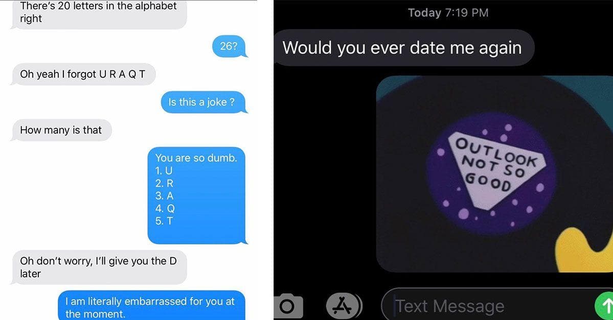 17 Cringeworthy Text Messages From Exes That Made Us Happy To Be Single