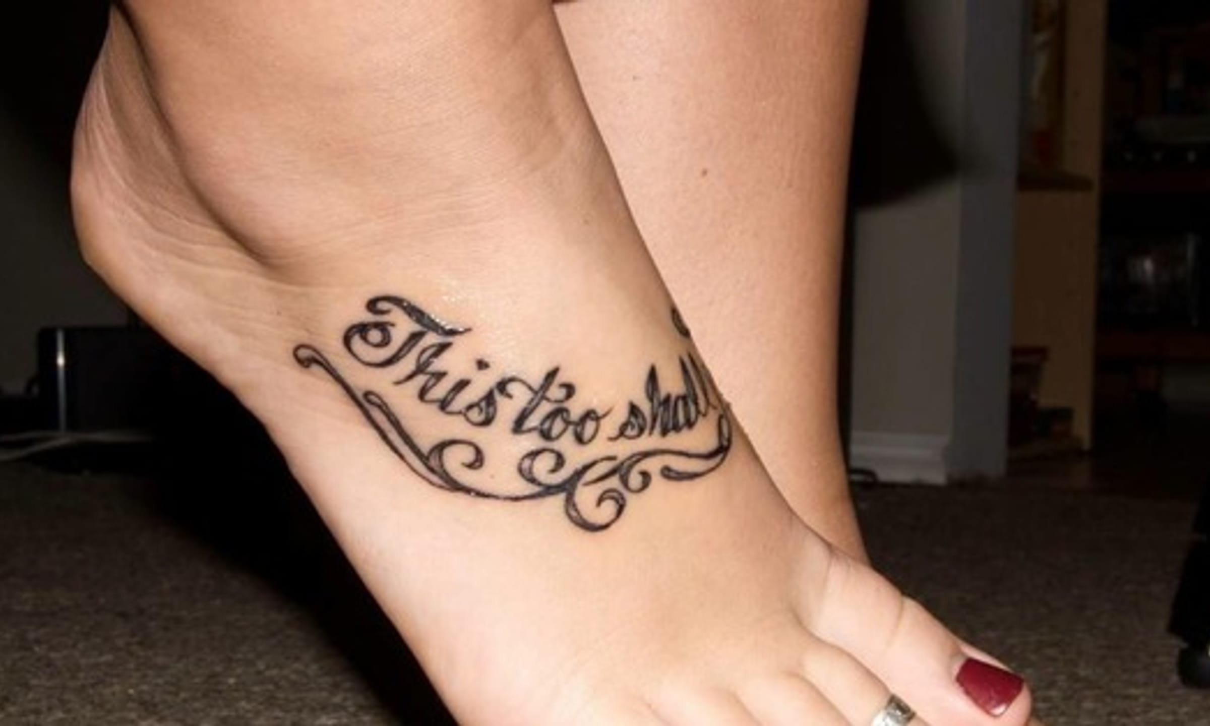 Foot Tattoo Ideas Designs For