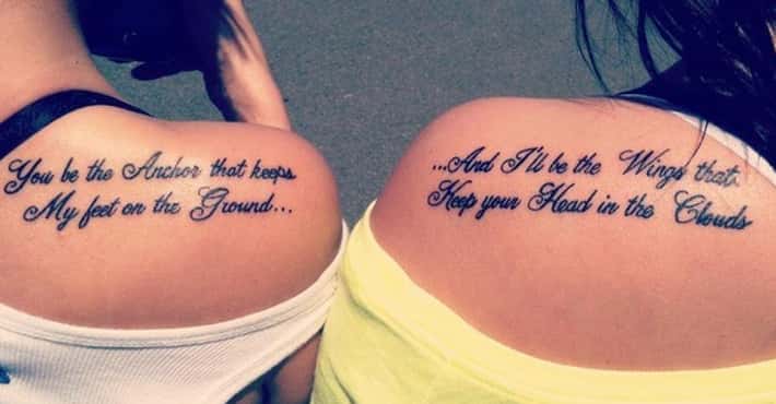 Tattoos to Get with Your BFF