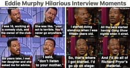16 Eddie Murphy Interview Moments That Remind Us Why He's One Of The Greats