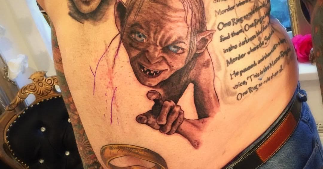 Check out these 20 terrific Lord of the Rings tattoos - Page 3