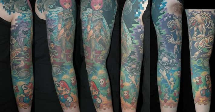 Gamer Tattoos You'll Want Too