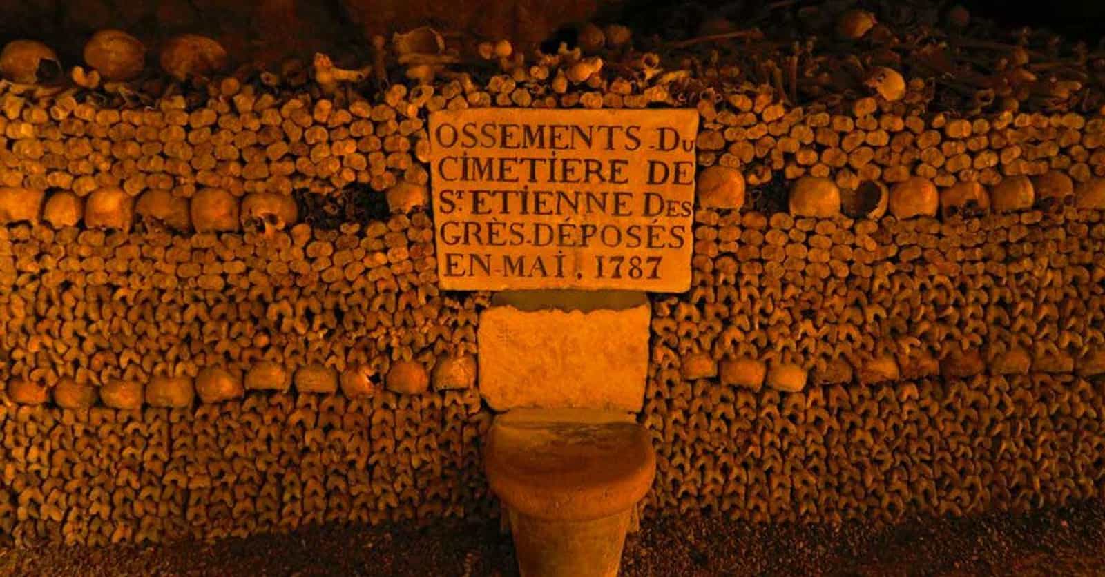 The Paris Catacombs Hide A Secret Cinema Club And Pools, In Addition To Six Million Dead