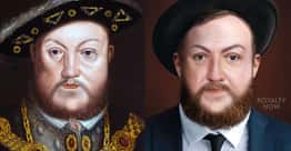 Portraits Of Henry VIII And The Women In His Life Vs. What They'd Look Like Today
