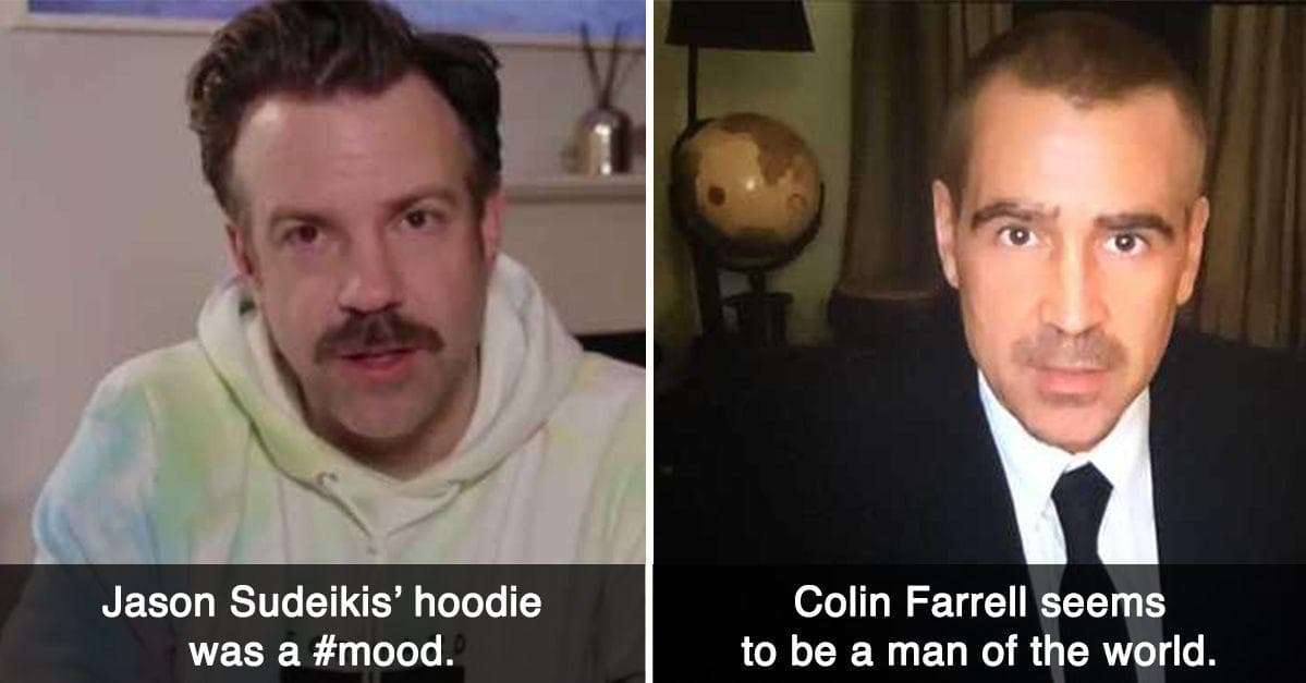 16 Celebrity Zoom Setups During The Golden Globes, Ranked