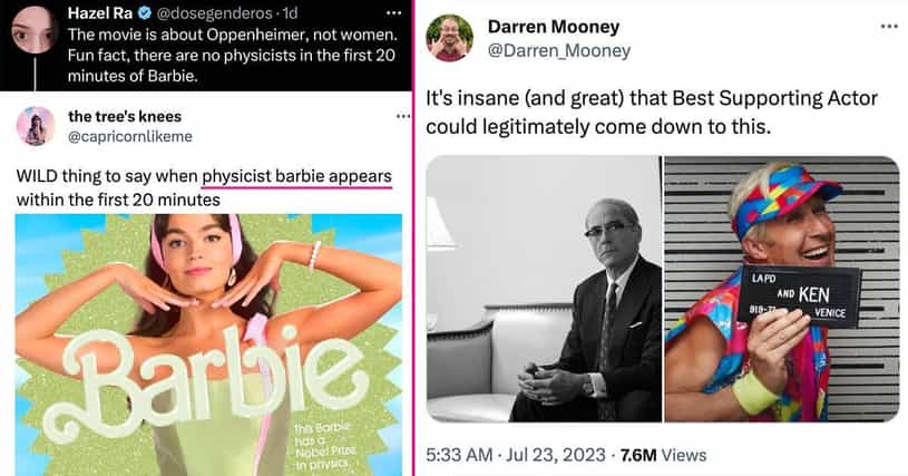 Barbie This, Oppenheimer That: 27 Posts That Prove Barbenheimer Is All ...