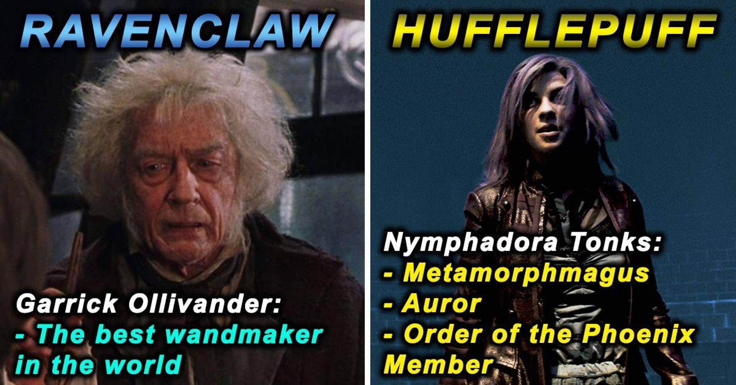 Which 'Harry Potter' house is the most underrated: Ravenclaw or
