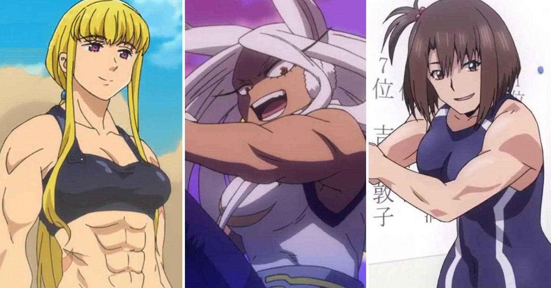 The Most Jacked Anime Women of All Time