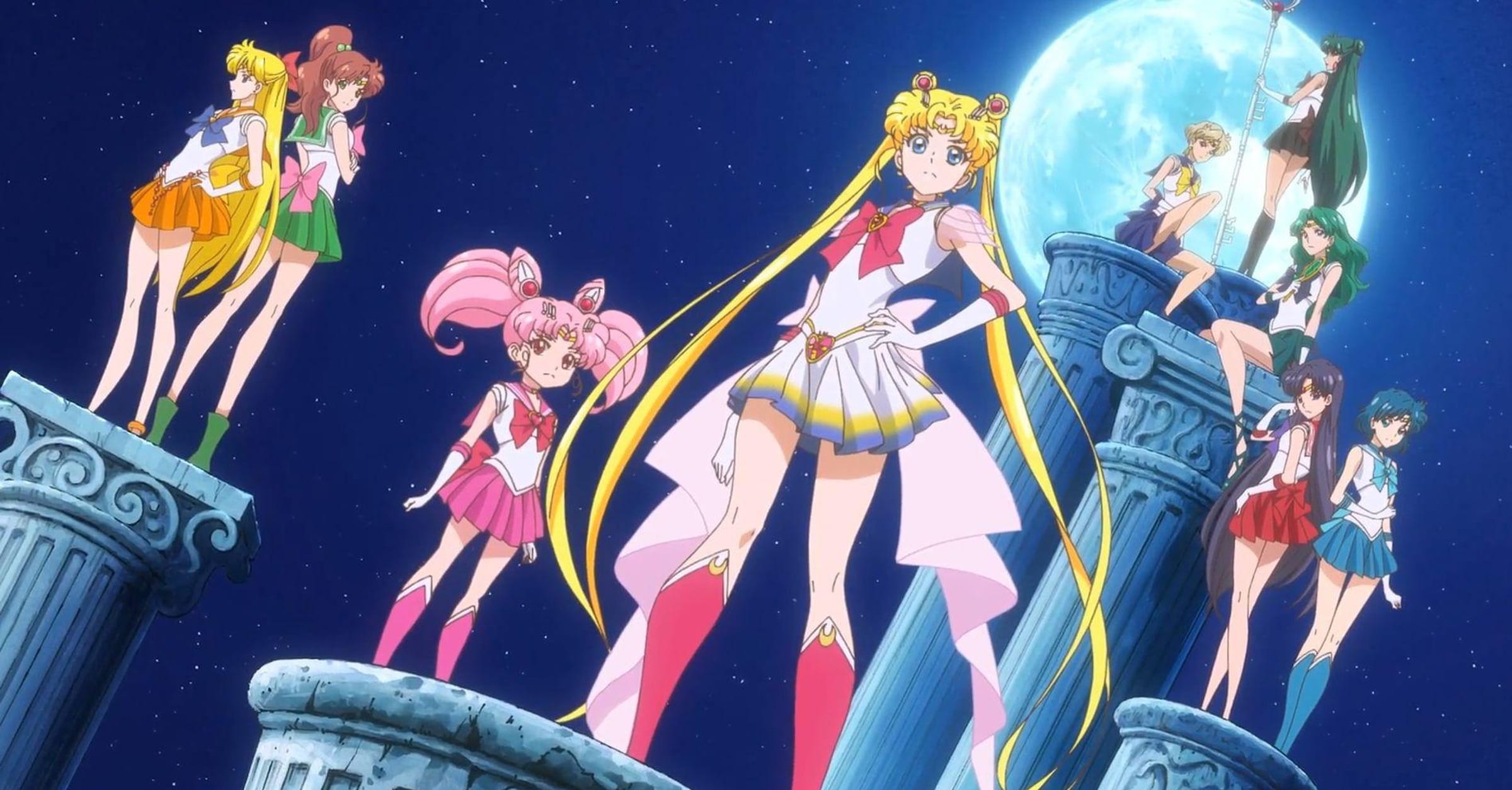 New character designs revealed for Sailor Moon Crystal, including