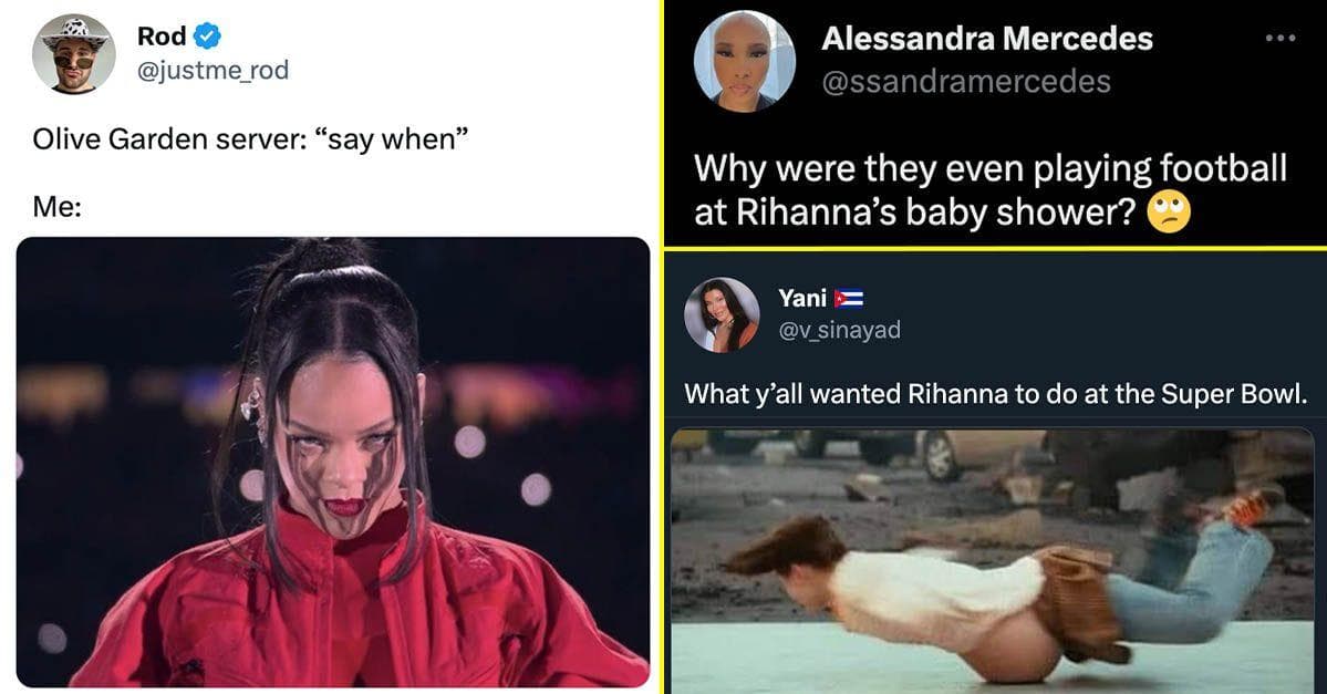 38 Reactions To Rihanna’s Super Bowl Performance That Shine Bright Like A Diamond