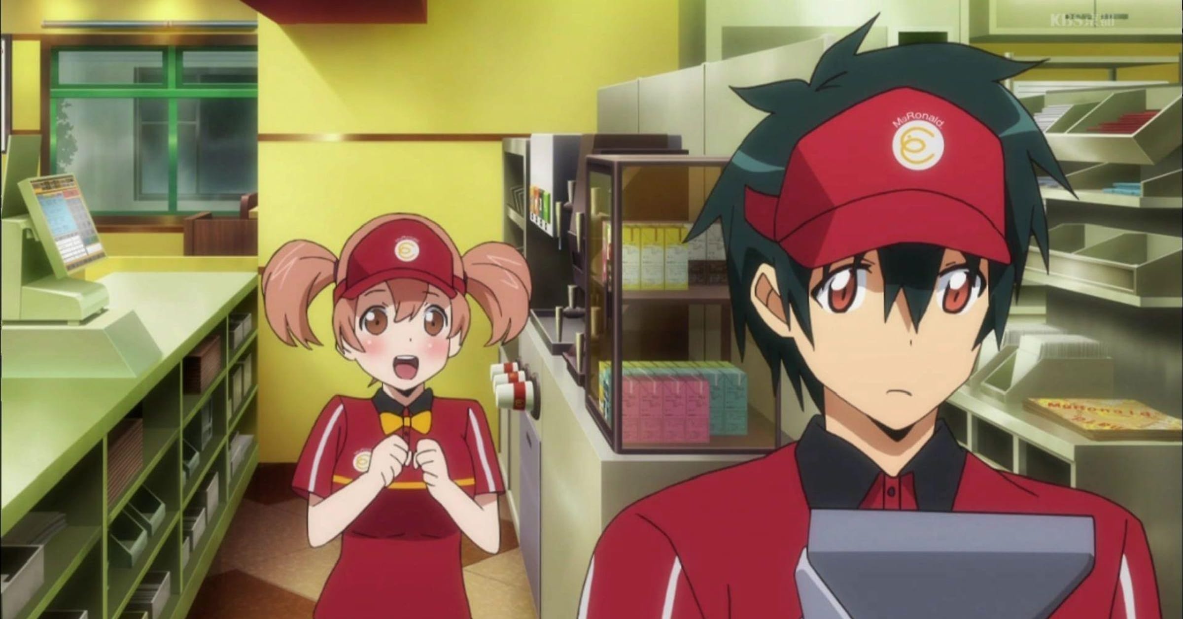 McDonald's x The Devil Is a Part-Timer Has Left the Anime's