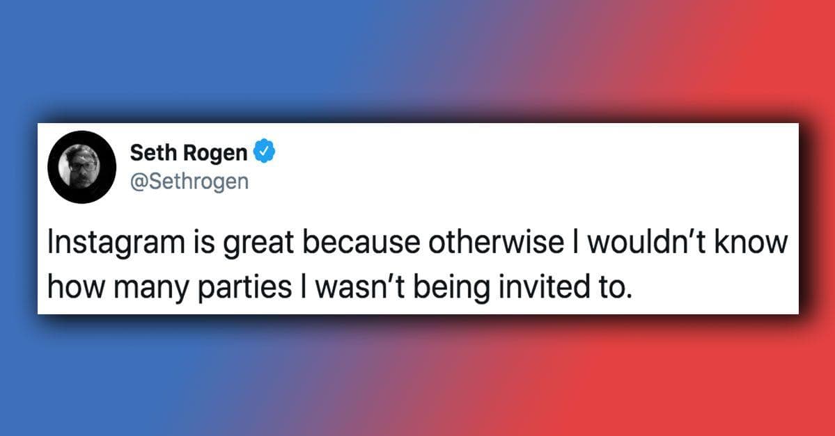 Funny Seth Rogen Tweets That Remind Us Why He's One Of Most Relatable  Celebrities Ever