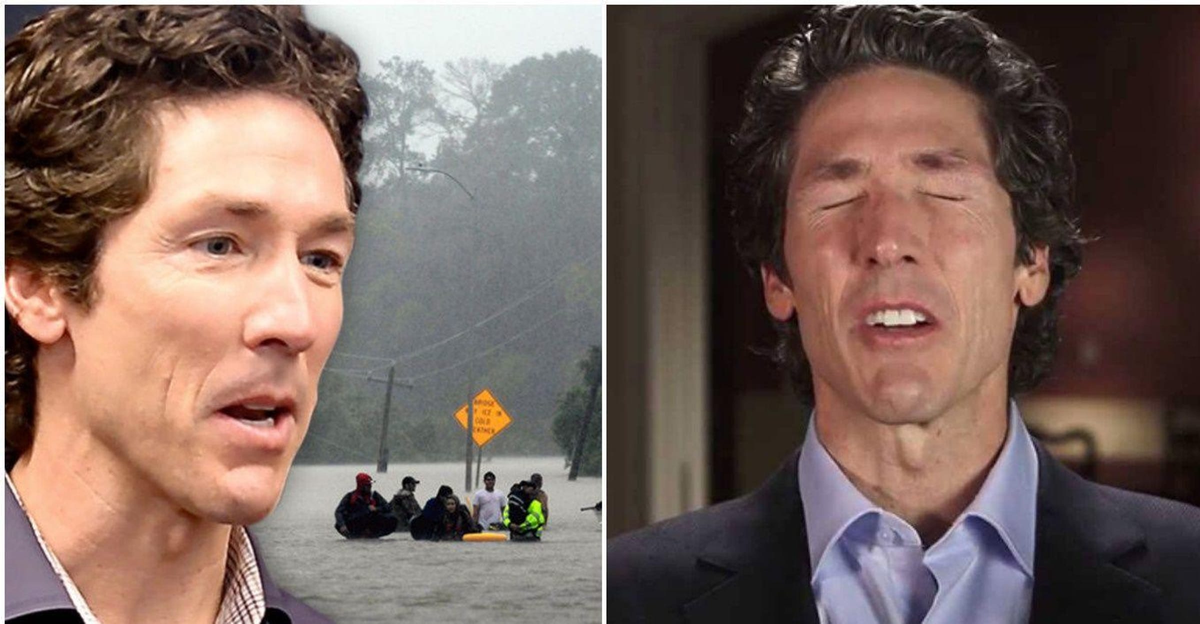 Here's Why Everyone Hates Joel Osteen, The Televangelist Who Locked Harvey  Victims Out Of His Megachurch