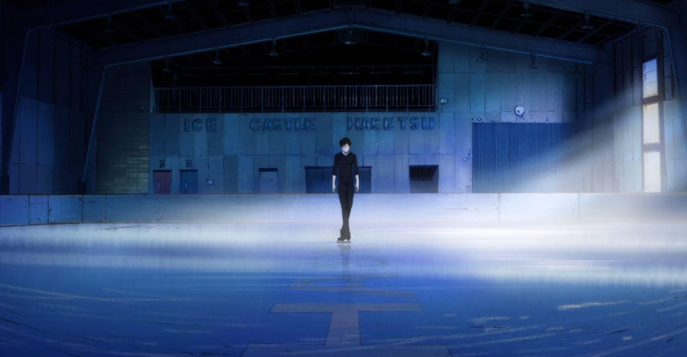 Anime Ice Skating  Shorts 