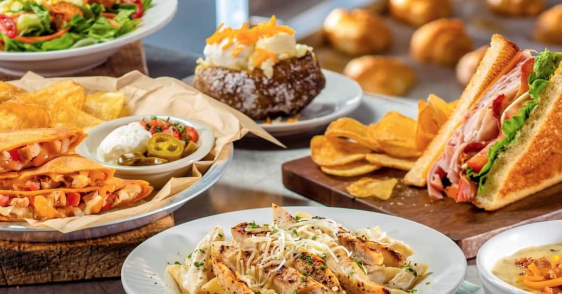 Cheddar's deals lunch menu