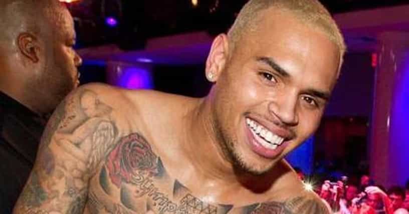 Chris Brown Tattoos List Of Chris Brown Tattoo Designs - muscles tats tattoos muscles tats tattoos muscles roblox