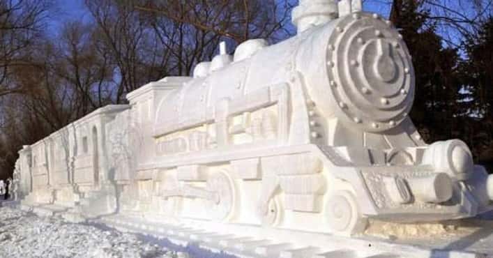 Beautiful Snowy Works of Art