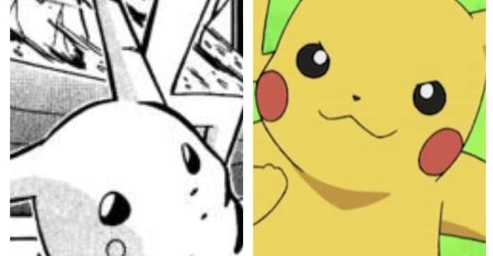 Pokemon Biggest Differences Anime Vs. Manga