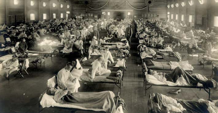 The Spanish Flu and US Troops