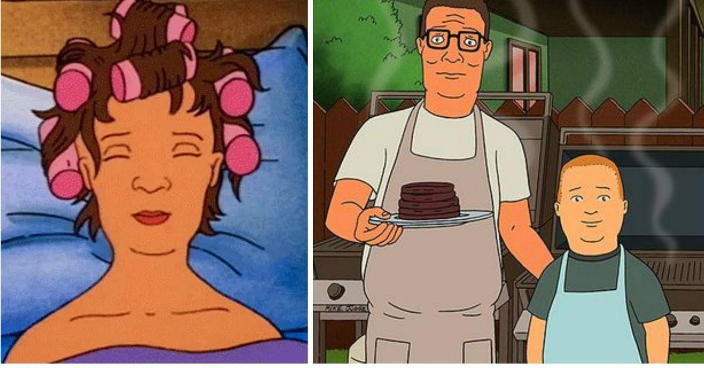 Making your favorite characters bald! on X: Hank Hill (King Of The Hill)   / X