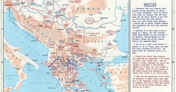 Allies Of World War II Battles in Yugoslav Front