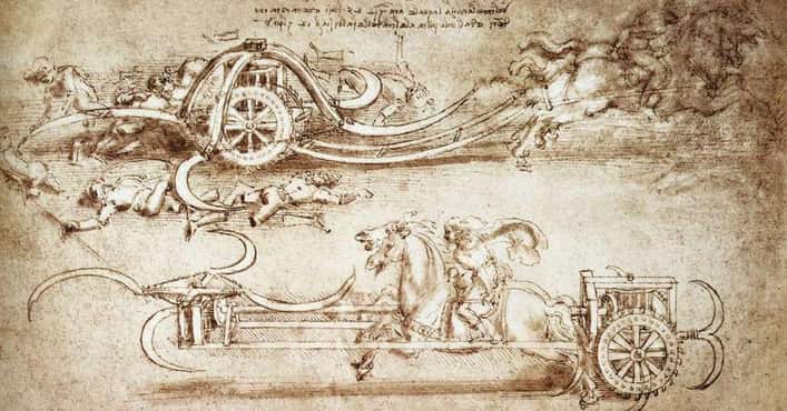 The Craziest Weapons Of War Leonardo Da Vinci E...