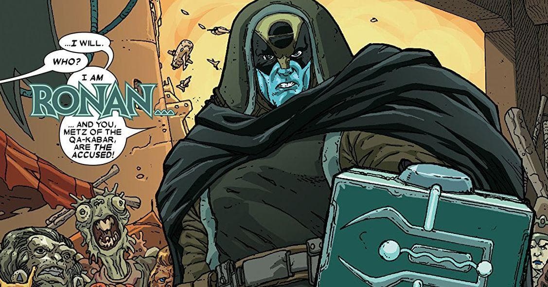 guardians of the galaxy ronan the accuser comic