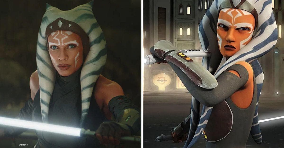 'Star Wars Ahsoka' The LiveAction Characters Vs. Their Animated