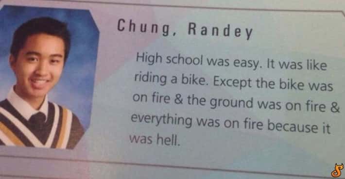 Very Funny Senior Yearbook Quotes