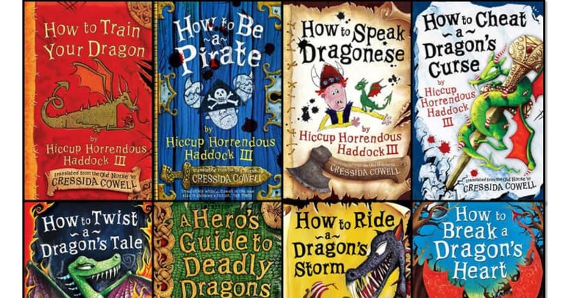 how to train your dragon book series in order