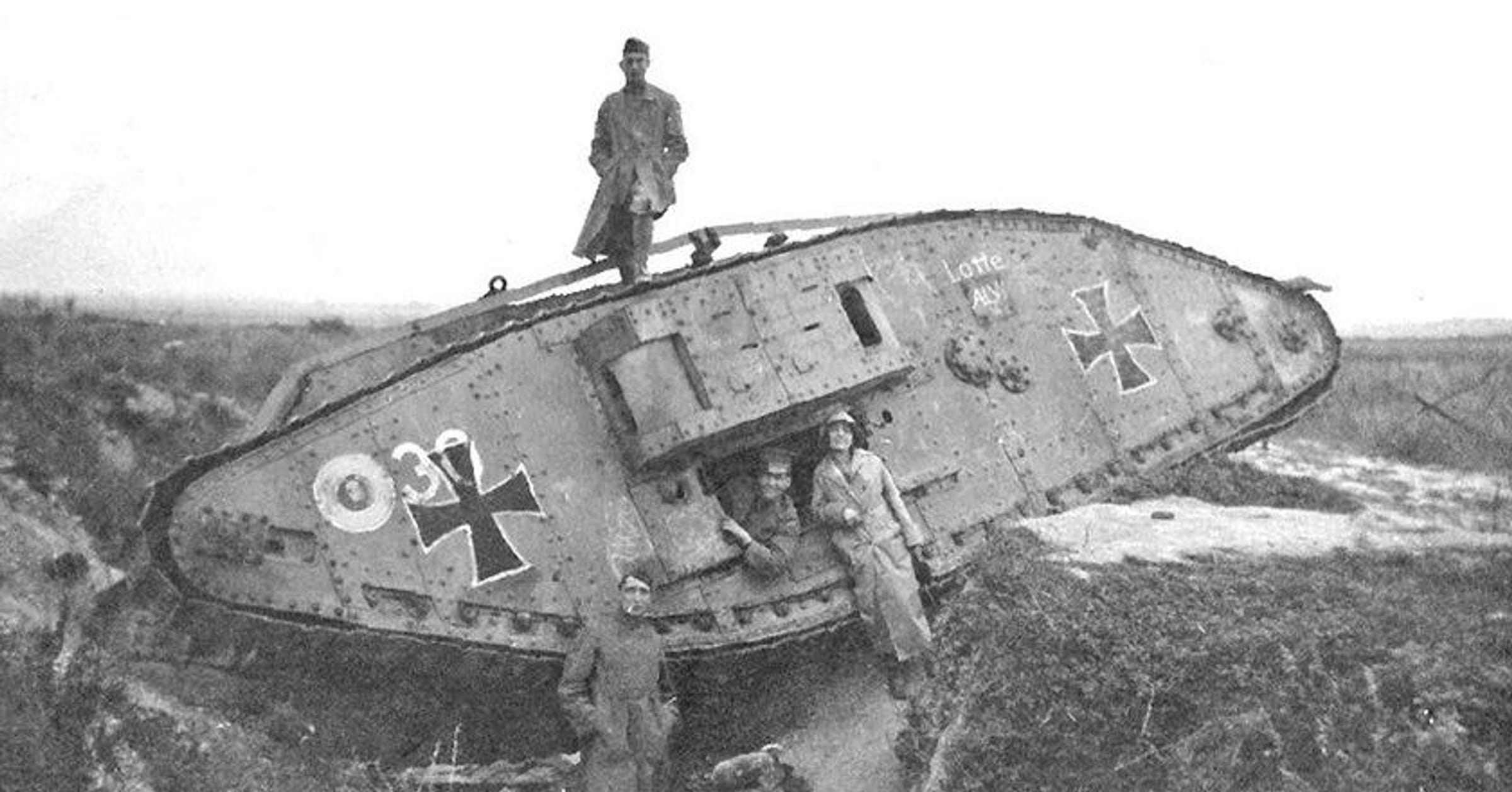 Первые танки германии. Mark 1 1916. Танки первой мировой войны 1914-1918.