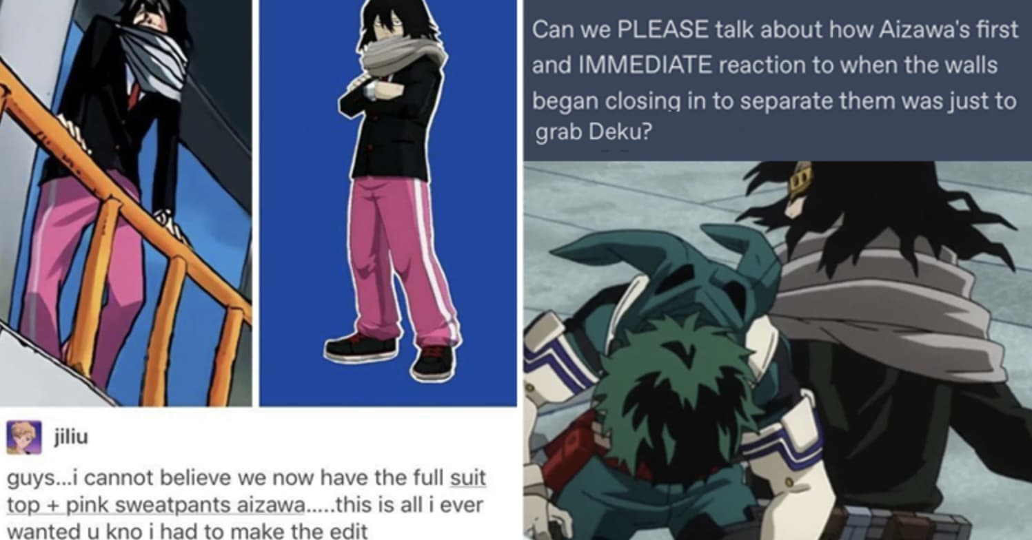 18 Fans Share Something About Aizawa We Never Noticed Before