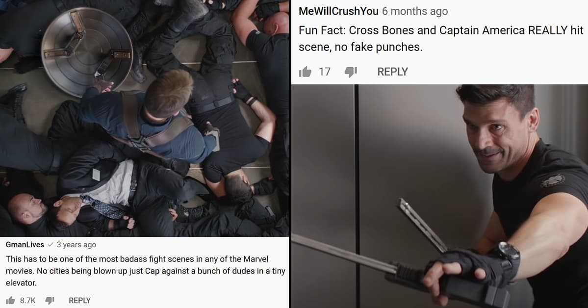 14 Reactions To The 'Elevator Scene' From 'Winter Soldier' That Remind Us Why It's An Iconic Scene