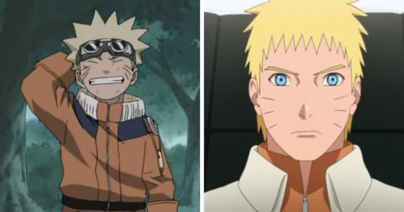 What Naruto Characters Look Like When They Were First Introduced Compared To Now