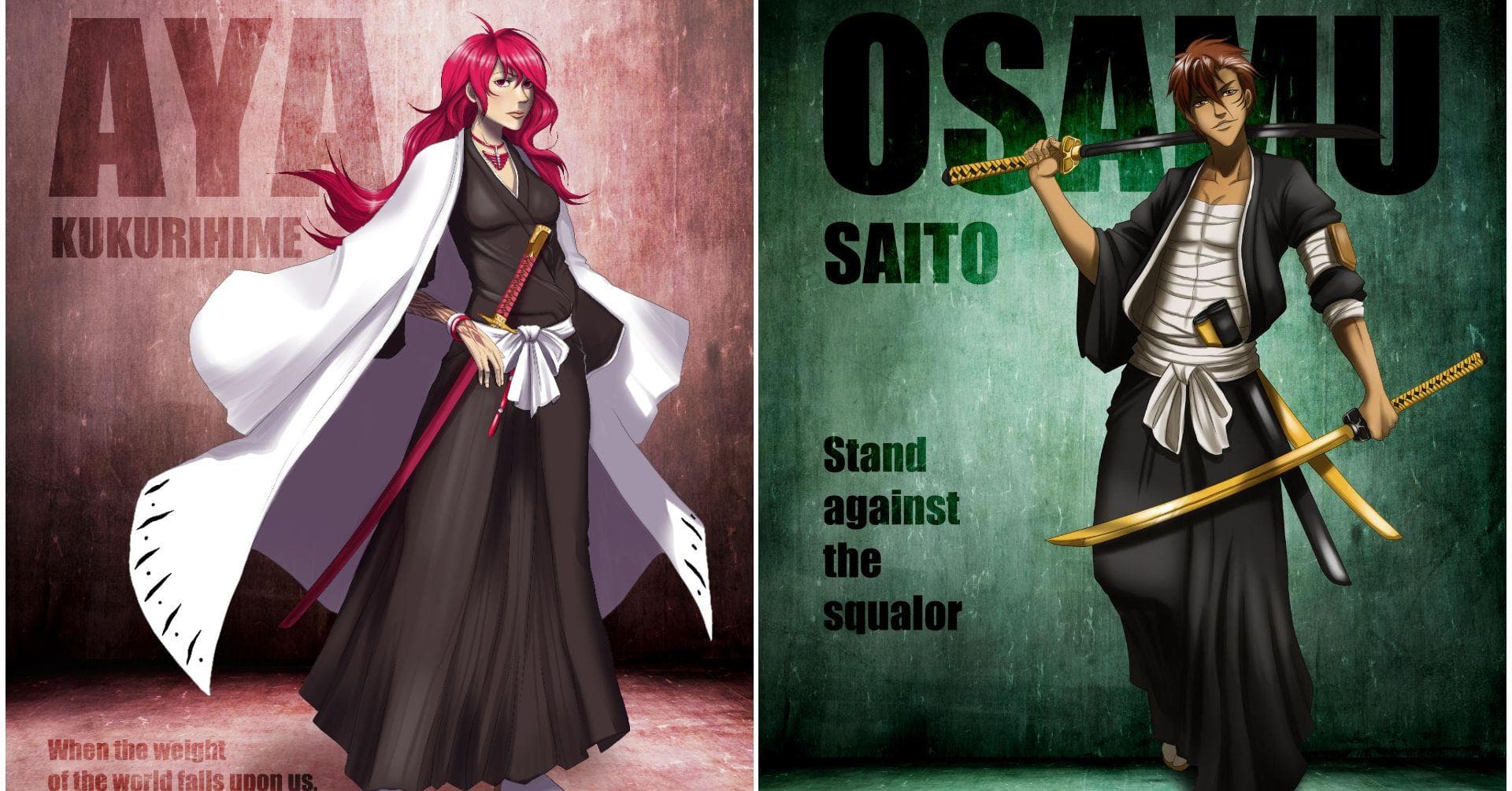 This Artist Brilliantly Designed His Own 'Bleach' Captains and Lieutenants