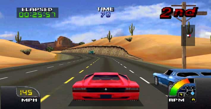 Arcade Car Racing Game