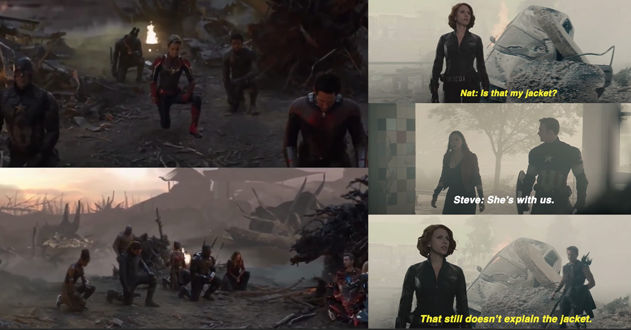 We need more epic scenes and Avengers Assemble moments. The