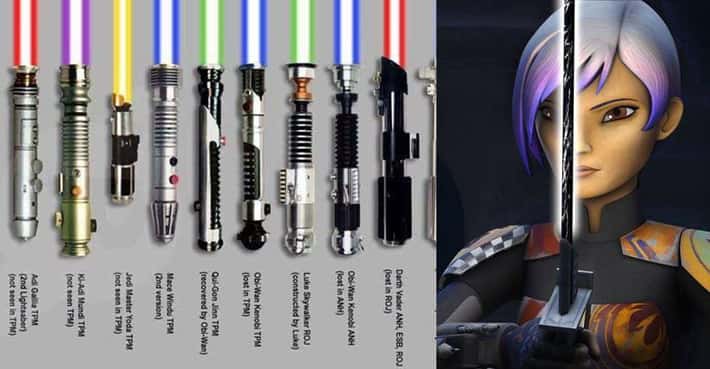 There Are 24 Different Types of Lightsabers