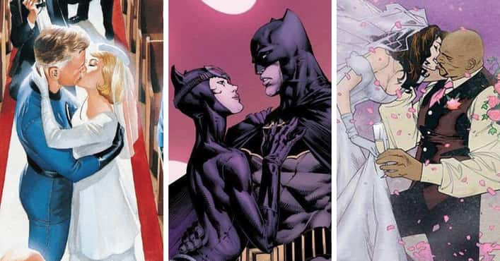 Superhero Couples in Comics